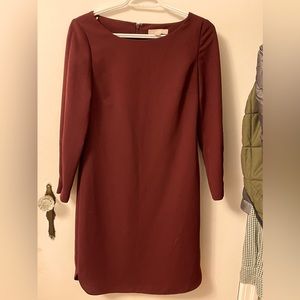 Banana Republic Maroon Dress